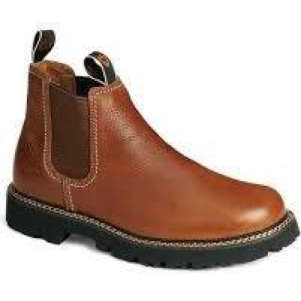 Guide Gear Redrock Romeo Slip On Work Boot Sz 10.5 Workwear‎ Lug Sole